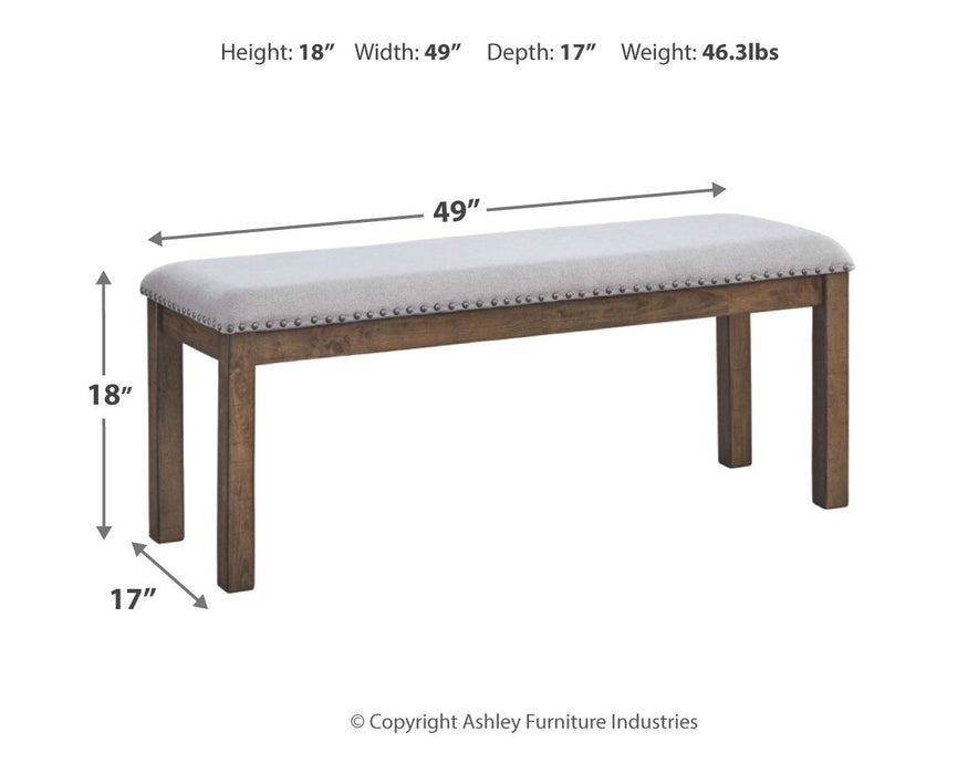 Moriville - Upholstered Bench