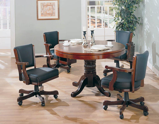 Mitchell Traditional Merlot Game Chair image