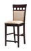 Gabriel Cappuccino Exposed Wood Counter Stool image