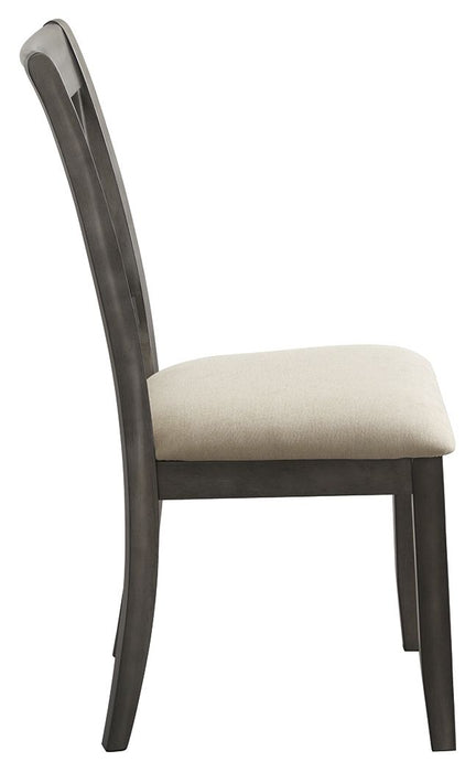 Curranberry - Dining Uph Side Chair (2/cn)