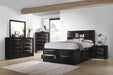 Briana Transitional Black Queen Four-Piece Bedroom Set image