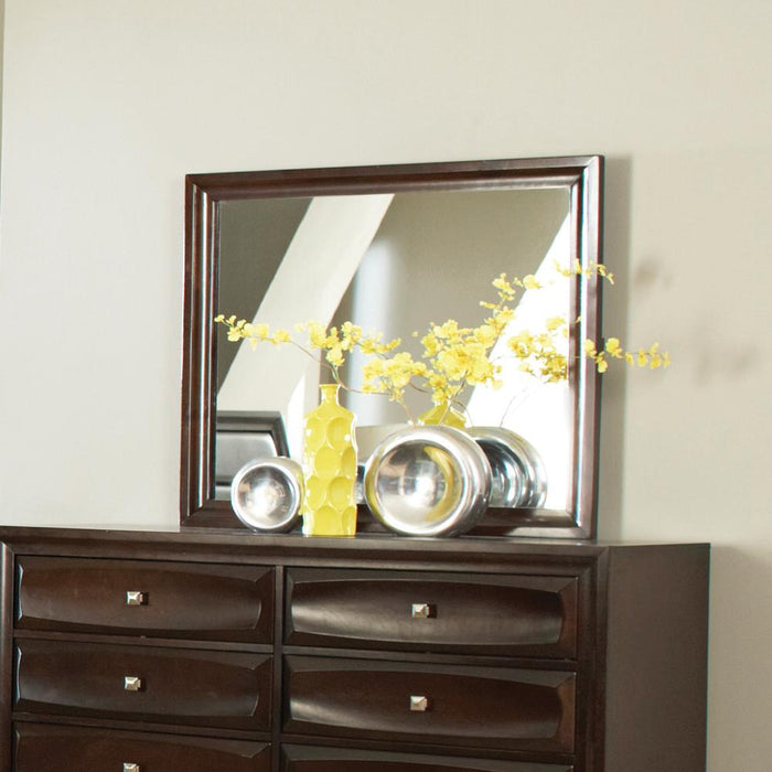 Jaxson Transitional Cappuccino Dresser Mirror image