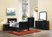Louis Philippe Traditional Black Twin Four-Piece Set image