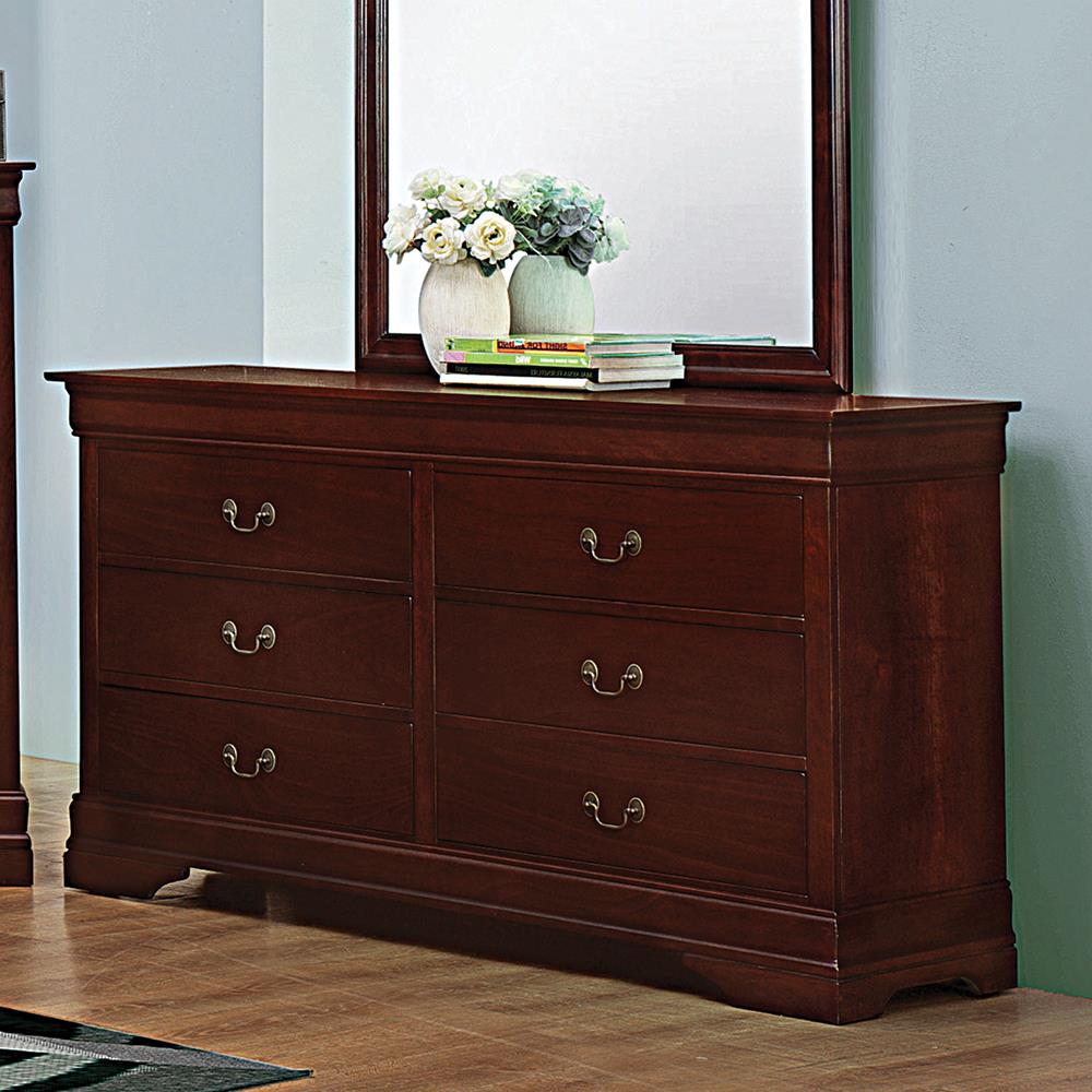 Louis Philippe White Dresser by Coaster – Dallas Furniture Online
