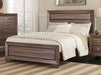 Kauffman Transitional Washed Taupe California King Bed image
