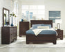 Fenbrook Transitional Dark Cocoa Queen Four-Piece Set image