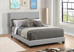Dorian Grey Faux Leather Upholstered California King Bed image