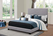 Boyd Upholstered Grey California King Bed image