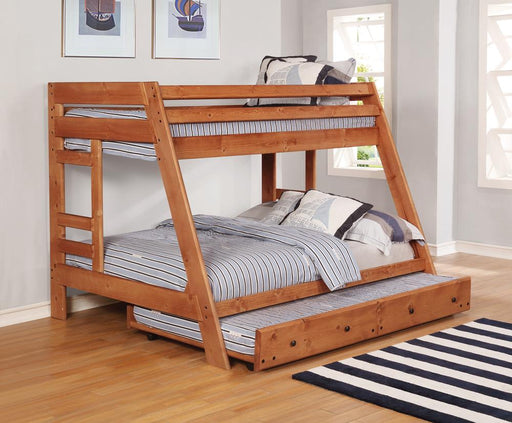 Wrangle Hill Trundle with Bunkie Mattress image