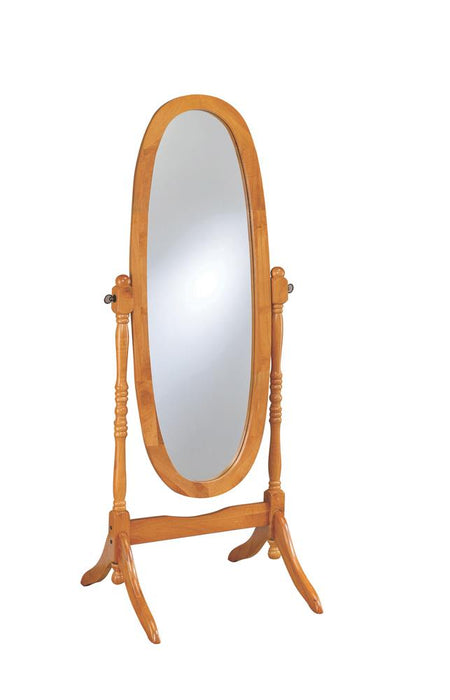 Traditional Cheval Honey Mirror image