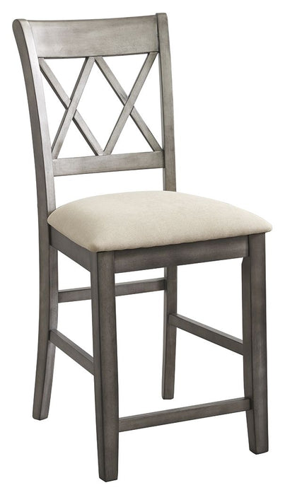 Curranberry - Upholstered Barstool (2/cn)