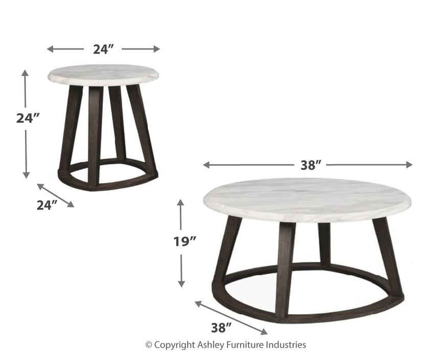 Luvoni - Occasional Table Set (3/cn)