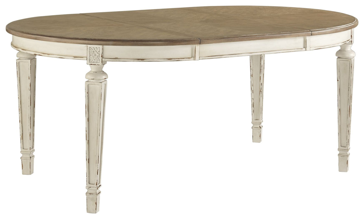Realyn - Oval Dining Room Ext Table