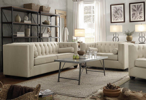Cairns Transitional Beige Two-Piece Living Room Set image