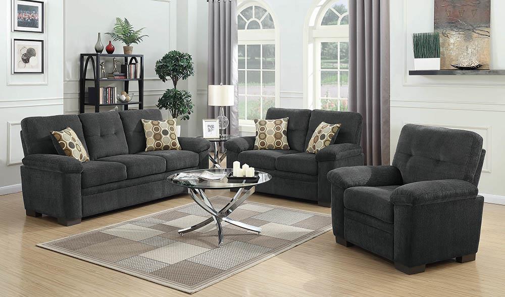 Fairbairn Casual Charcoal Sofa image