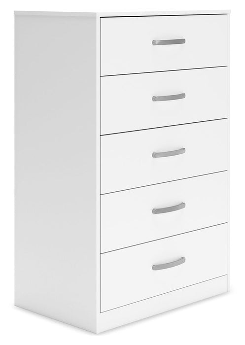 Flannia - Five Drawer Chest - 46" Height