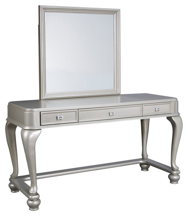 Coralayne - 3 Pc. - Vanity, Mirror With Stool
