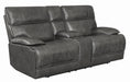 Standford Casual Charcoal Power Loveseat image