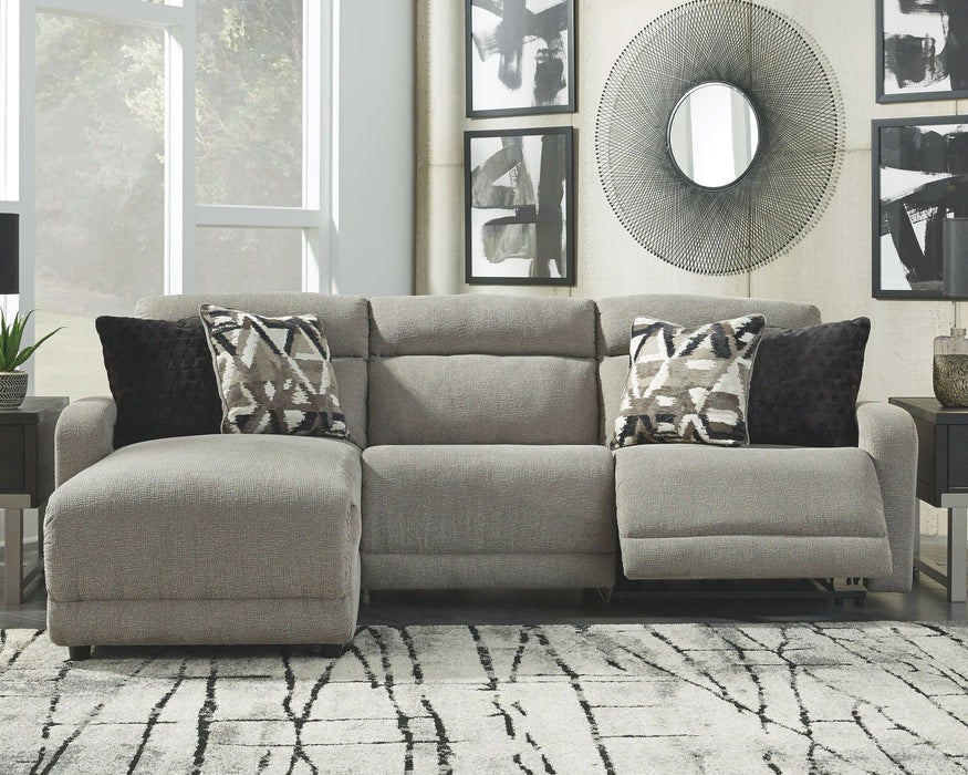 Colleyville - Left Arm Facing Power Chaise 3 Pc Sectional