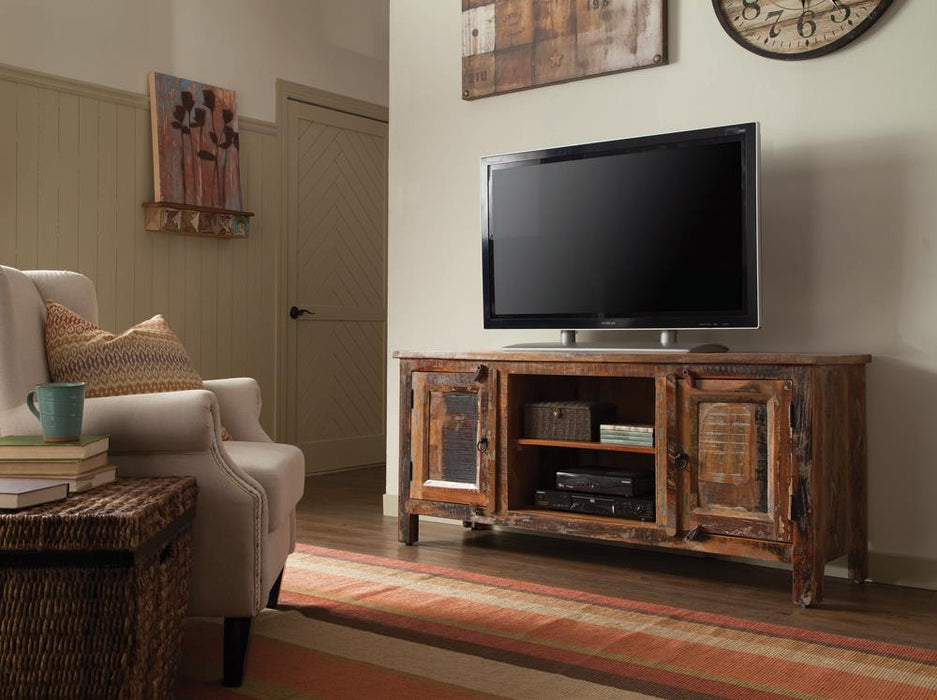 Reclaimed Wood TV Stand image