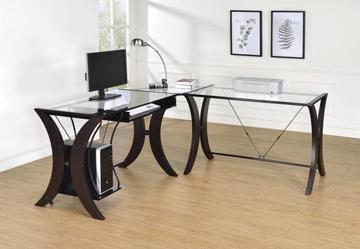 G800446 Contemporary Cappuccino Desk Set image