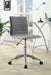 Modern Grey and Chrome Home Office Chair image
