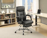 Transitional Chrome Office Chair image