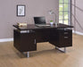 Glavan Contemporary Cappuccino Office Desk image