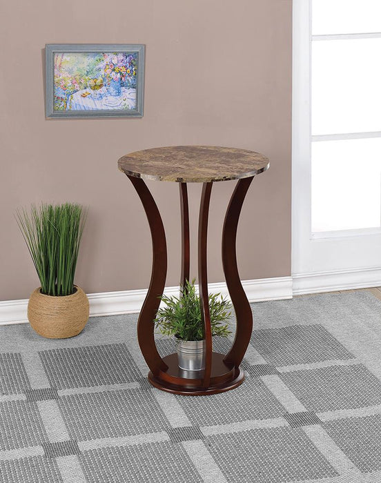 Transitional Brown Accent Table image