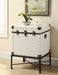 Traditional White Accent Cabinet image