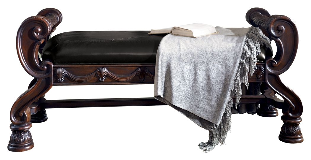North Shore - Large Uph Bedroom Bench