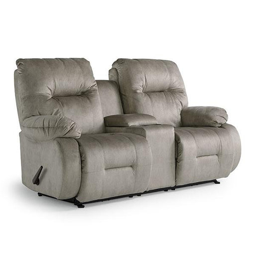 BRINLEY LOVESEAT LEATHER POWER ROCKING CONSOLE LOVESEAT- L700CQ7 image