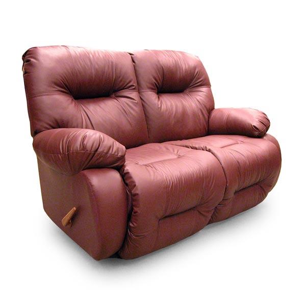 BRINLEY LOVESEAT LEATHER POWER SPACE SAVER LOVESEAT- L700CP4