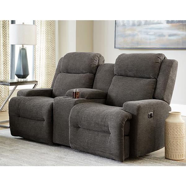 O'NEIL LOVESEAT SPACE SAVER CONSOLE LOVESEAT- L920RC4