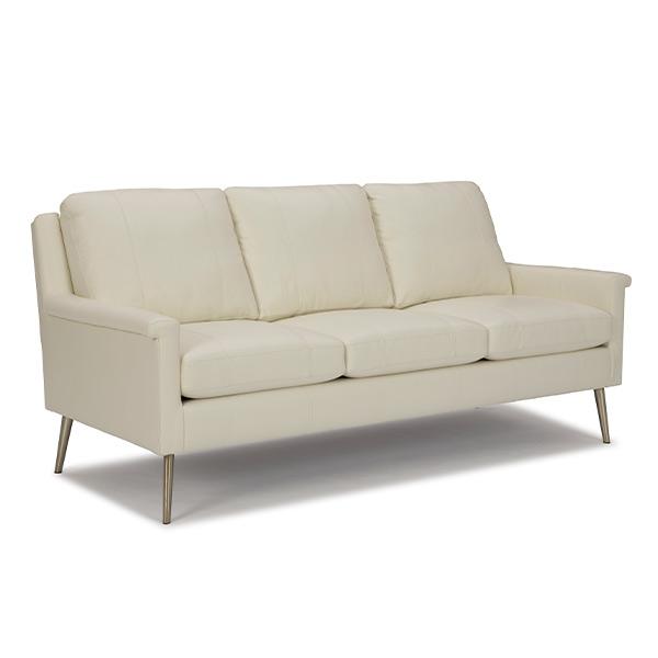 DACEY COLLECTION LEATHER STATIONARY SOFA- S11BNLU