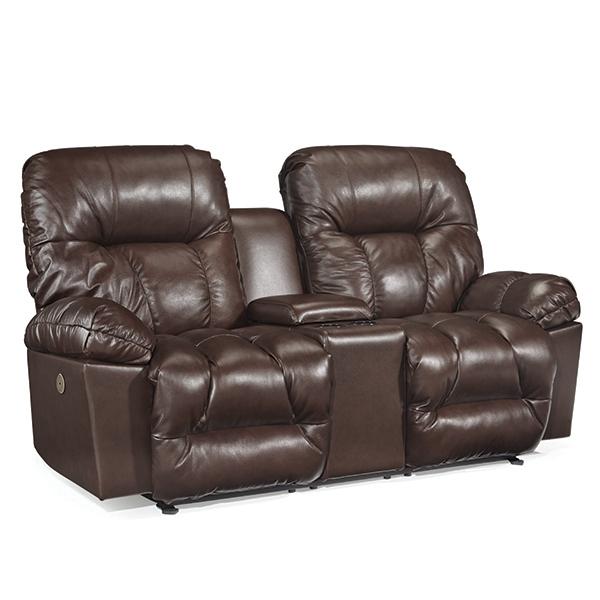 RETREAT LOVESEAT LEATHER POWER SPACE SAVER LOVESEAT- L800CP4