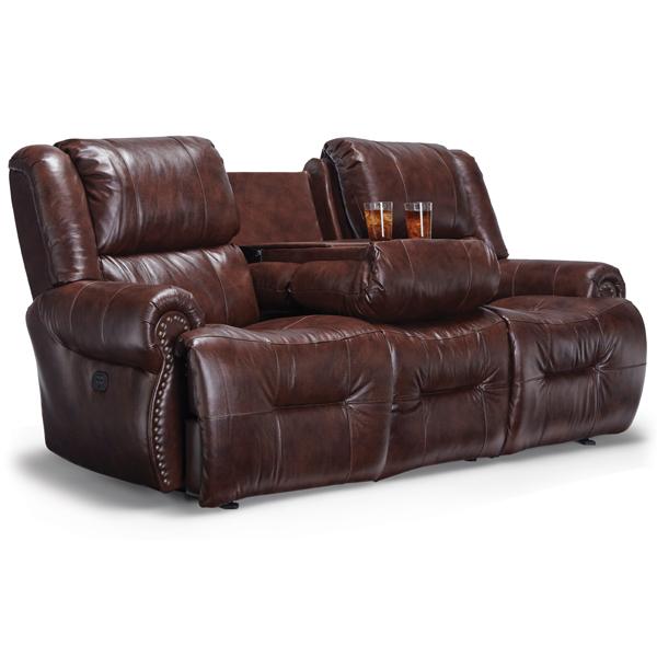 GENET COLLECTION RECLINING SOFA W/ FOLD DOWN TABLE- S960RA4