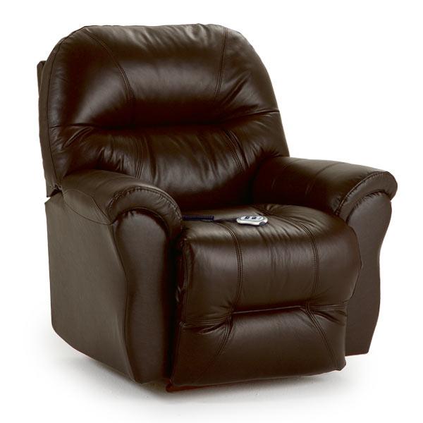 BODIE LEATHER SWIVEL GLIDER RECLINER- 8NW15LU