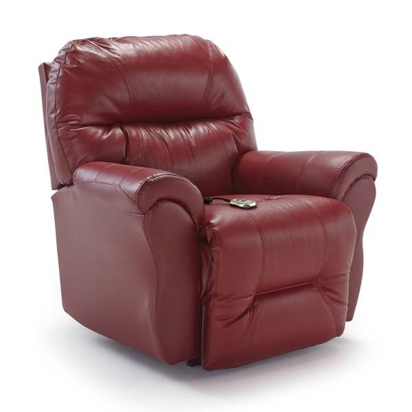 BODIE LEATHER POWER SWIVEL GLIDER RECLINER- 8NP15LU