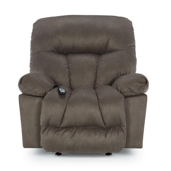 RETREAT LEATHER POWER SPACE SAVER RECLINER- 8NP04LU