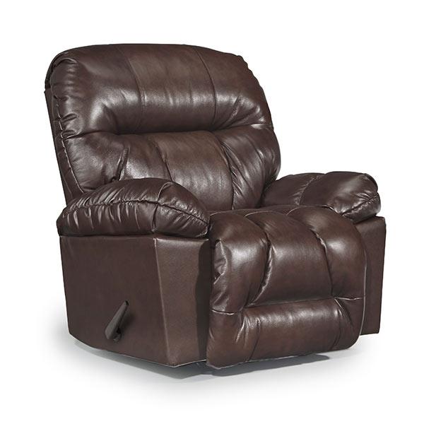 RETREAT LEATHER POWER SPACE SAVER RECLINER- 8NP04LU