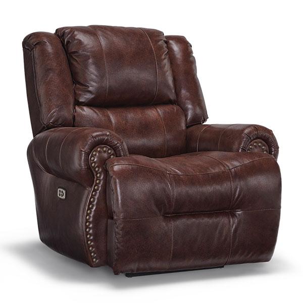 GENET LEATHER POWER SPACE SAVER RECLINER- 9NP64LU