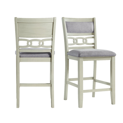 Amherst Counter Height Side Chair Set in Bisque of 2 image