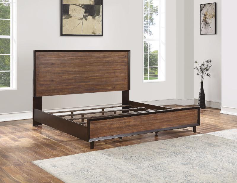 Flexsteel Wynwood Alpine Queen Panel Bed in Two-Tone