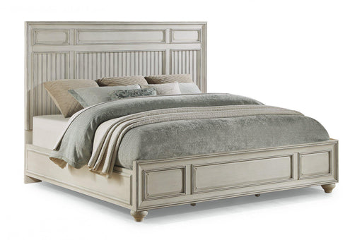 Flexsteel Wynwood Harmony King Panel Bed in White Wood image