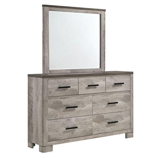 Millers Cove 6-Drawer Dresser with Mirror image