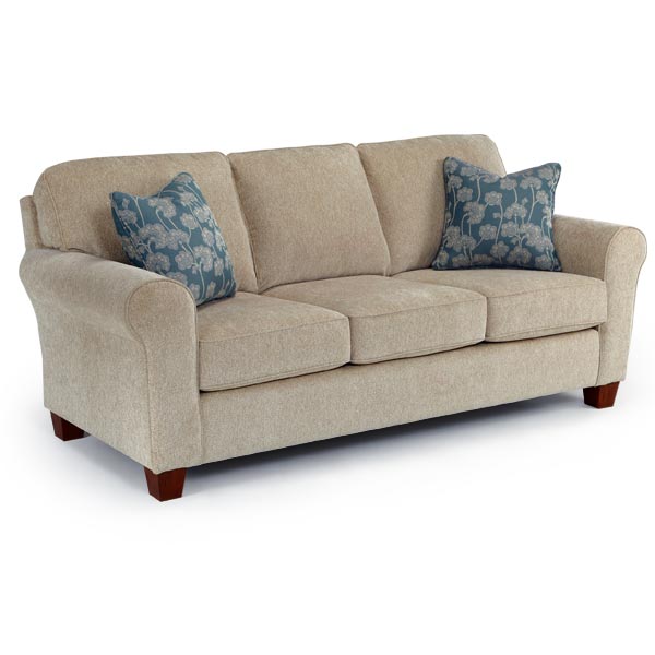 Annabel Collection STATIONARY SOFA W/2 PILLOWS
