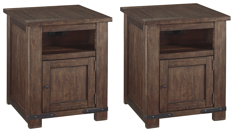 Budmore 2-Piece End Table Set