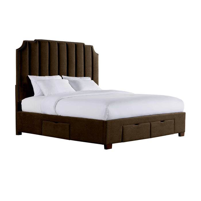 Harper King Upholstered Storage Bed