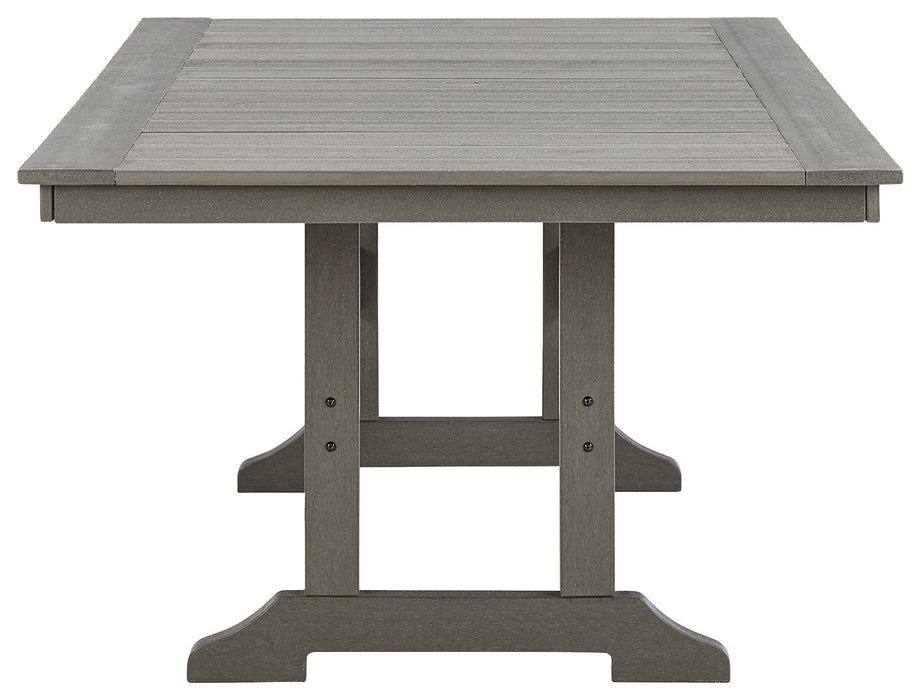 Visola - Rect Dining Table W/umb Opt